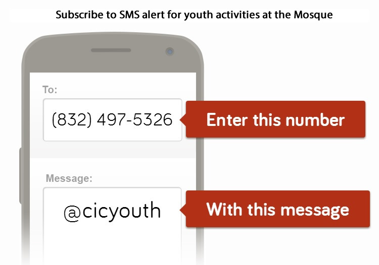 Signup instructions for youth